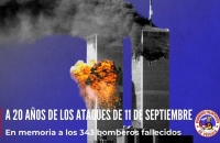 11-S A 20 AÑOS DE LOS ATAQUES TERRORISTAS A LAS TORRES GEMELAS. 