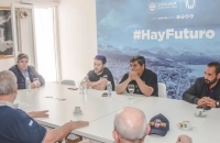 AGENDA EN CONJUNTO PARA EL 2023 ,BOMBEROS VOLUNTARIOS Y MUNICIPIO DE USHUAIA