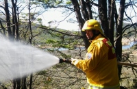 Brigadas Forestales, entrenamiento en conjunto.