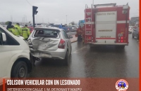 COLISION VEHICULAR CON UN LESIONADO