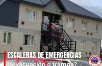 Escaleras de Emergencias ¿evacuación o trampa?