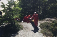 Examen al Equipo de rescate con cuerdas