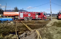  INCENDIO EN ASERRADERO “EL LITORAL” EN TOLHUIN