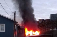 Incendio generalizado en vivienda de calle Ushuaia 1283