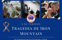 9  AÑOS DE LA TRAGEDIA DE IRON MOUNTAIN