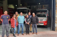 Nos visita de la Directora Nacional de Bomberos Voluntarios Lic. Carolina Busquier