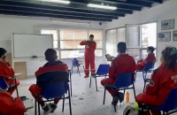 SIGUE LA ACADEMIA CON LA CAPACITACIÓN DE LOS ASPIRANTES A BOMBEROS