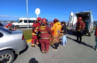  SINIESTRO VIAL CON UNA LESIONADA