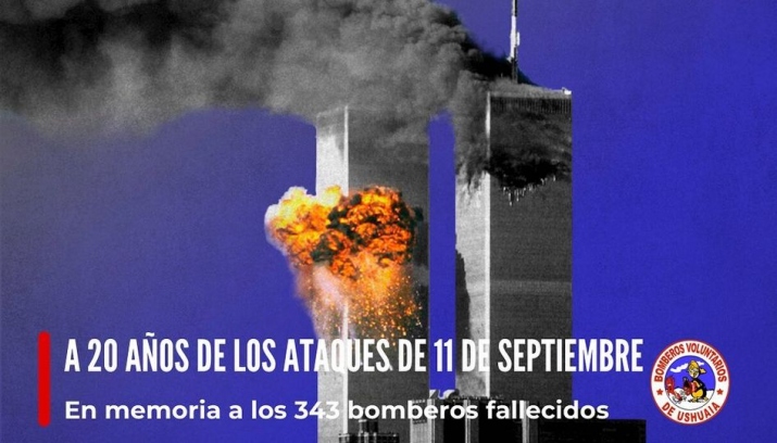 11-S A 20 AÑOS DE LOS ATAQUES TERRORISTAS A LAS TORRES GEMELAS. 