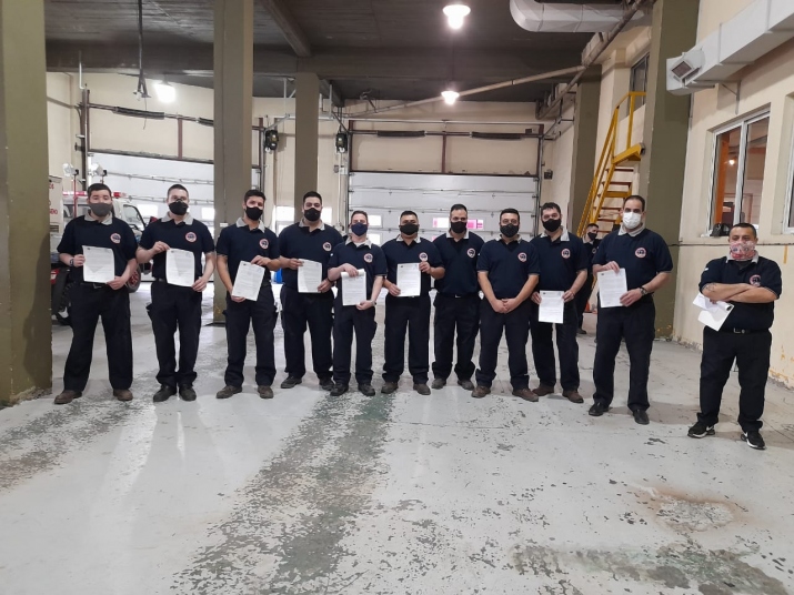 Acto dia del Bomberos y el 75° Aniversario de nuestra Institución