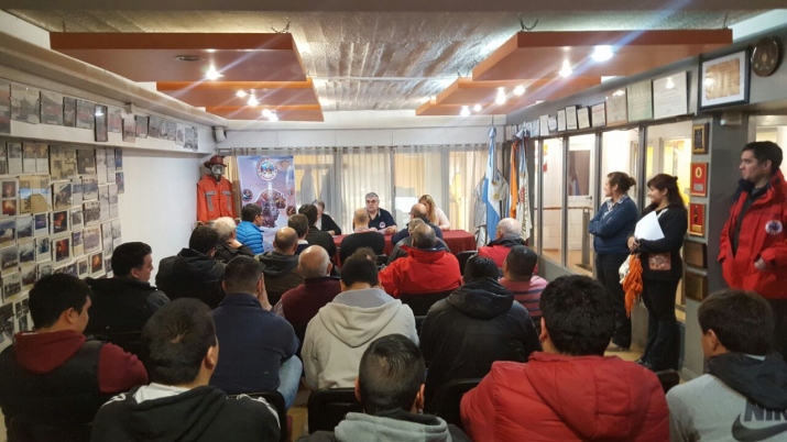 Asamblea para la ratificación de los representantes ante la Federación de Asociaciones de Bomberos de Tierra del Fuego