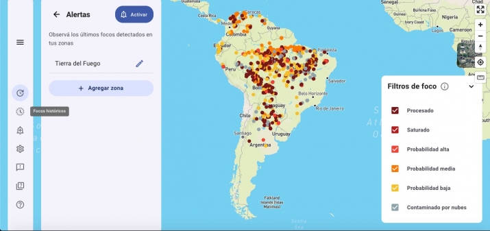 Bomberos Voluntarios de Tierra del Fuego ya es parte de Satellites On Fire que ofrece la Coordinación Única de Operaciones (CUO) a nivel Nacional.