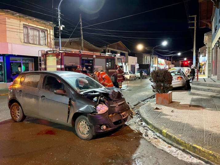 COLISIÓN DEJA TRES LESIONADOS