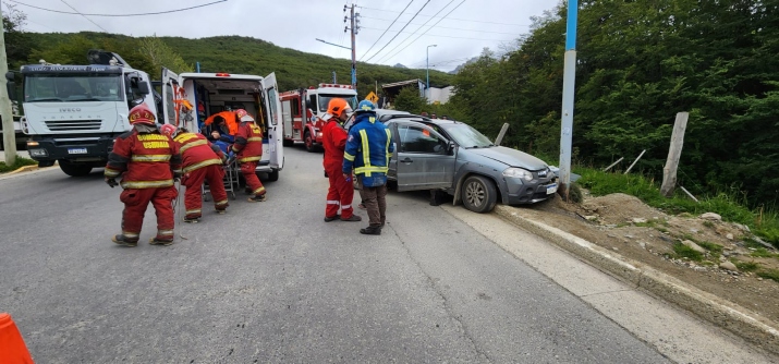 COLISIÓN VEHICULAR CON UN LESIONADO 