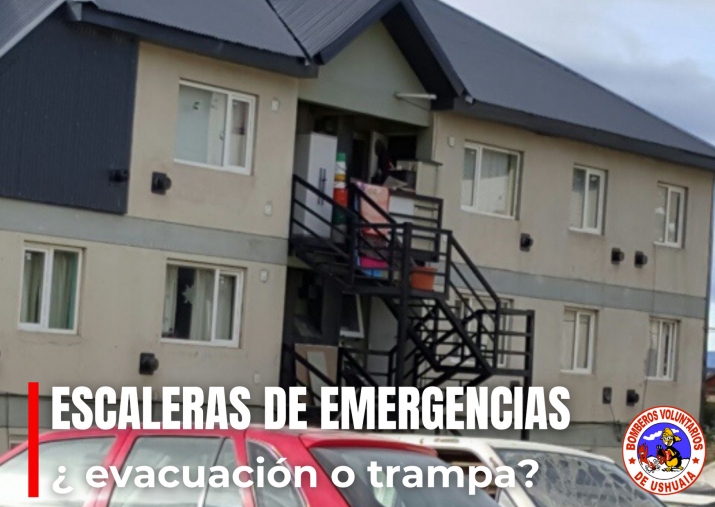 Escaleras de Emergencias ¿evacuación o trampa?