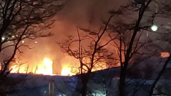 INCENDIO HOSPITAL REGIONAL USHUAIA