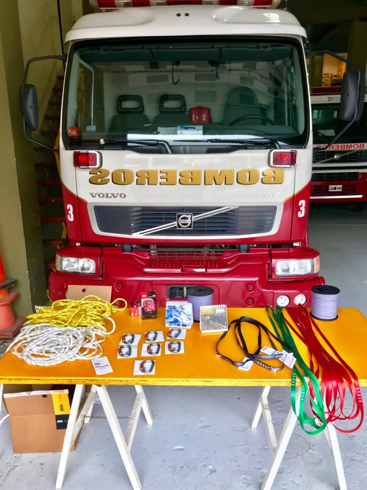 Incorporamos nuevos elementos de seguridad para los bomberos de nuestra Institución.