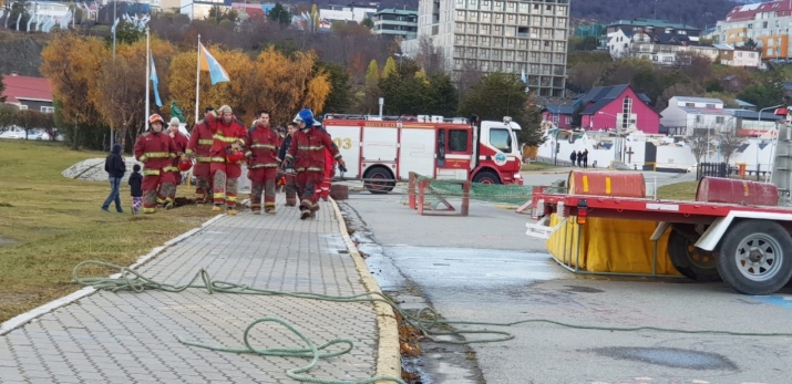 El próximo sábado 4 de Mayo dan comienzo las competencias bomberiles en el paseo de las Rosas