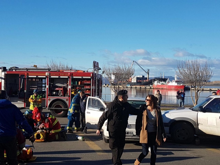 Se participó en el simulacro de las Jornadas Provinciales “Respuesta en Emergencias y Desastres”