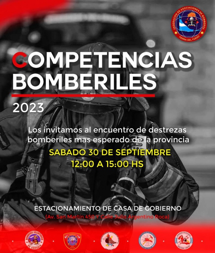  PRUEBAS CLASIFICATORIAS DE BOMBEROS VOLUNTARIOS TIERRA DEL FUEGO