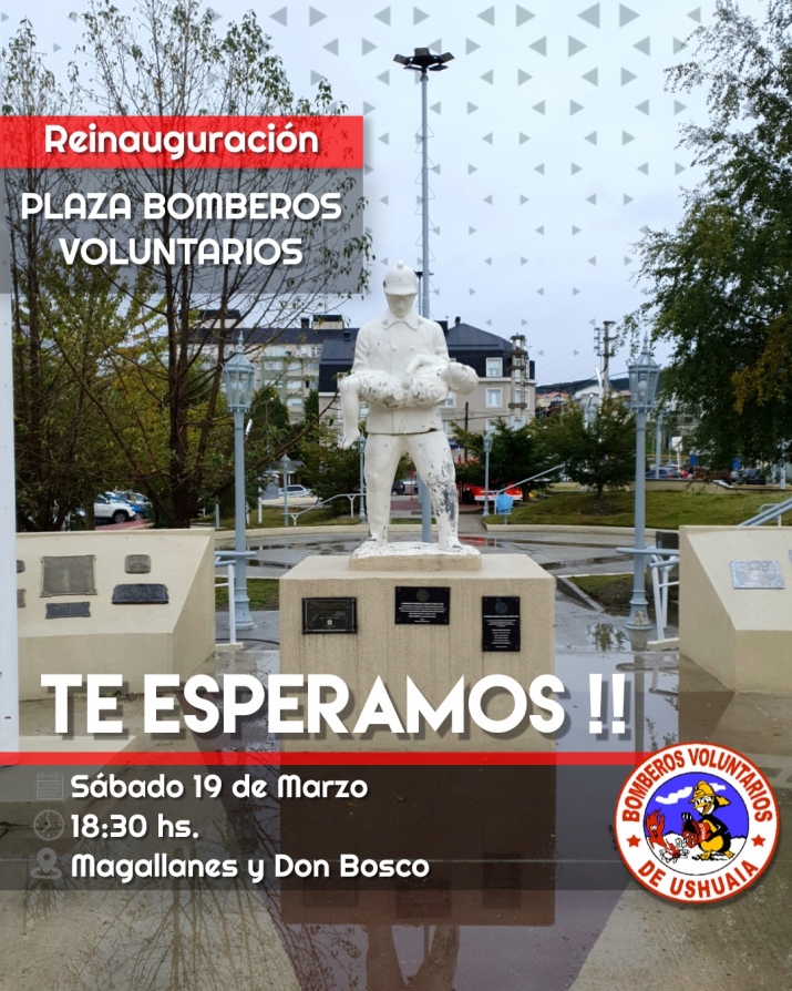 REINAUGURACIÓN PLAZA BOMBEROS VOLUNTARIOS 