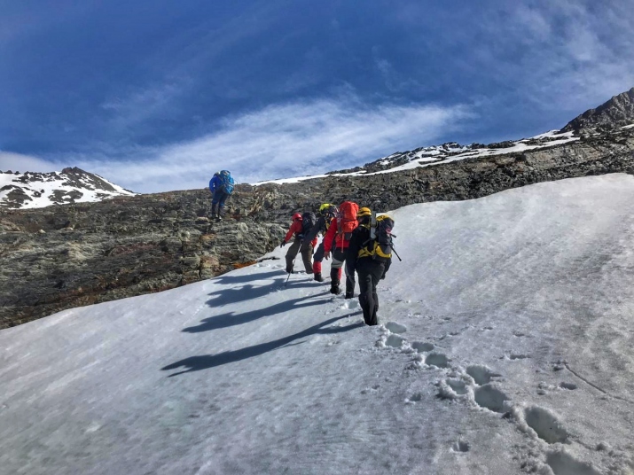 Rescate en la montaña